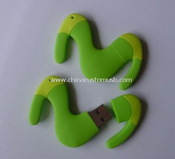 Cartoon Silicone USB Flash Drive