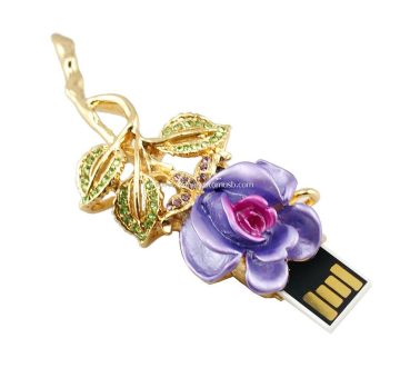 Flower Jewelry USB Flash Drive