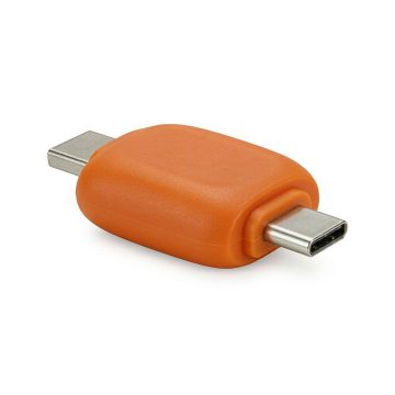 PVC Soft-Touch Dual-Connector Flash Drive