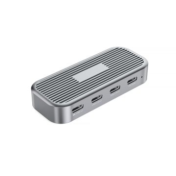 موزع USB-C 4 في 1 مع فيديو 4K وشحن 100W