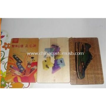 Wooden Business Card Usb Pen Drive